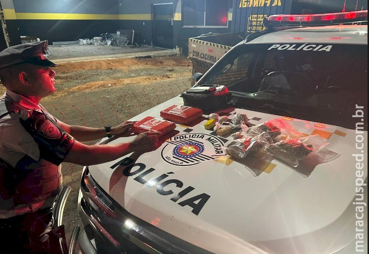 Polícia prende reincidente no tráfico de drogas Polícia prende reincidente no tráfico de drogas