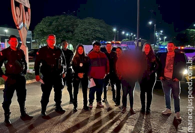  Policiais de Fátima do Sul e Caarapó resgatam mãe e bebê que mantidos em cárcere privado