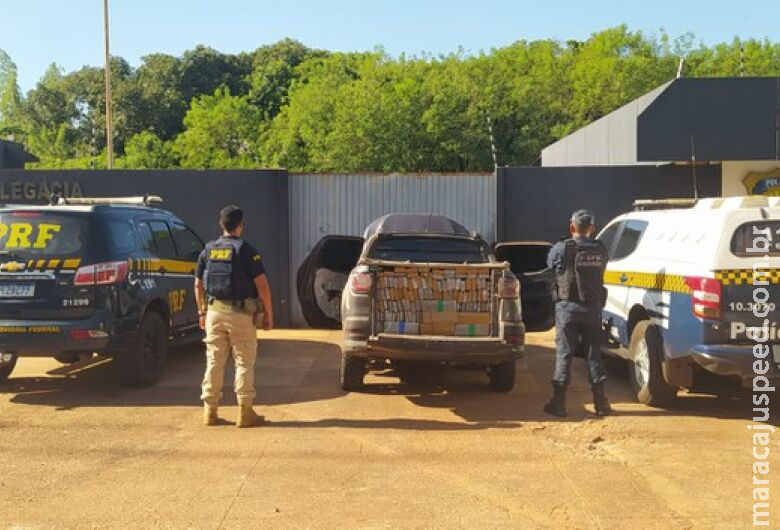 PRF apreende 1 tonelada de maconha em Jardim PRF apreende 1 tonelada de maconha em Jardim