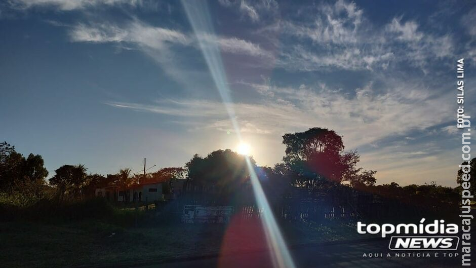 Sábado será de muito calor e tempo seco em MS Sábado será de muito calor e tempo seco em MS