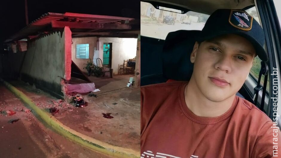 Servidor da prefeitura de Jaraguari morre após bater moto em muro de residência Servidor da prefeitura de Jaraguari morre após bater moto em muro de residência