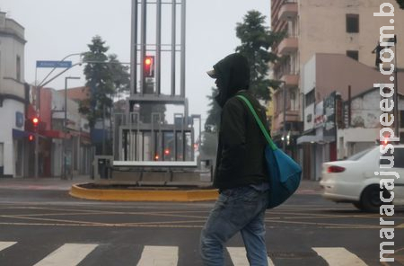Sexta tem virada no tempo com redução nas temperaturas e céu encoberto em MS Sexta tem virada no tempo com redução nas temperaturas e céu encoberto em MS