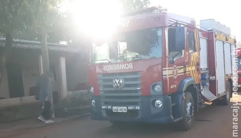 Acidente com isqueiro deixa casa em chamas, em Paranaíba Acidente com isqueiro deixa casa em chamas, em Paranaíba