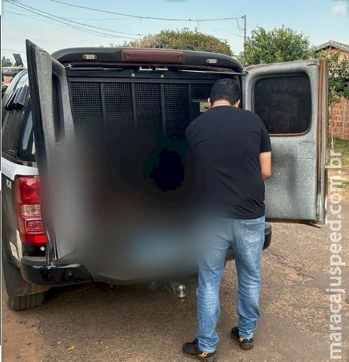 Acusado de violência doméstica e furto em Caarapó é preso pela Polícia Civil