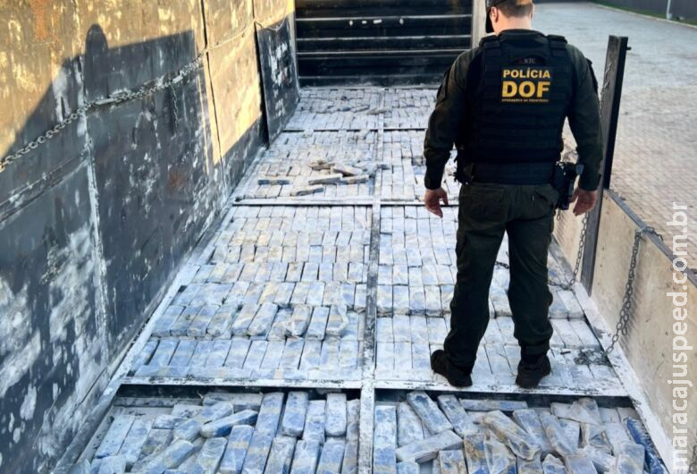 Carga de drogas avaliada em quase R$ 7 milhões é apreendida na BR-487 Carga de drogas avaliada em quase R$ 7 milhões é apreendida na BR-487