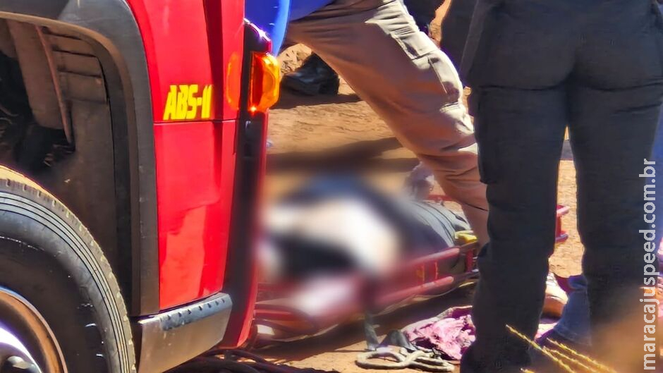 Corpo de mulher desovado no rio Anhanduí tinha diversas perfurações Corpo de mulher desovado no rio Anhanduí tinha diversas perfurações