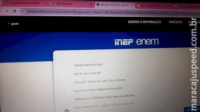 Em página falsa, golpistas oferecem até desconto na taxa de inscrição do Enem Em página falsa, golpistas oferecem até desconto na taxa de inscrição do Enem