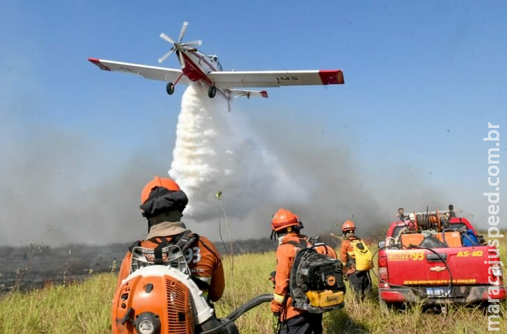 Governo de MS declara situação de emergência em cidades afetadas por incêndios florestais Governo de MS declara situação de emergência em cidades afetadas por incêndios florestais
