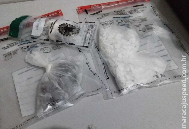 Homem é flagrado com drogas em cela da PED durante revista de rotina Homem é flagrado com drogas em cela da PED durante revista de rotina