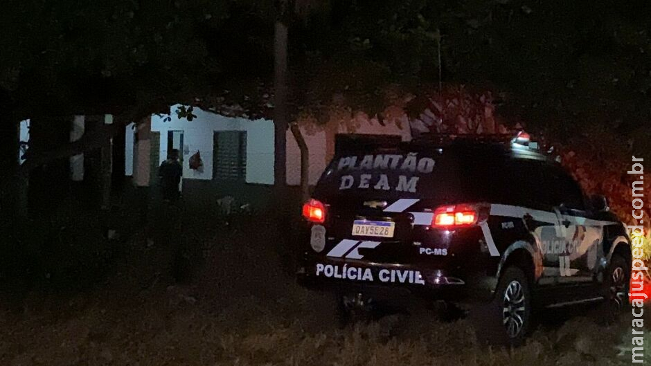 Marido que atirou na cabeça de esposa é preso ao chegar em chácara de Campo Grande Marido que atirou na cabeça de esposa é preso ao chegar em chácara de Campo Grande