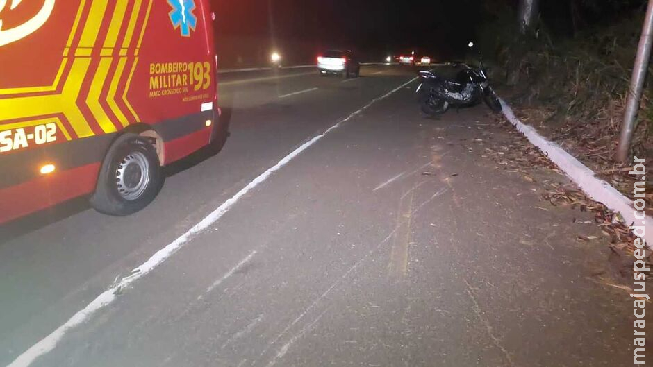 Motociclista é entubado e socorrido em estado grave após bater em poste no Coronel Antonino Motociclista é entubado e socorrido em estado grave após bater em poste no Coronel Antonino