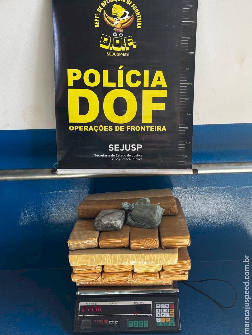 Passageira que seguia com maconha para Minas Gerais é presa na região de Amambai Passageira que seguia com maconha para Minas Gerais é presa na região de Amambai