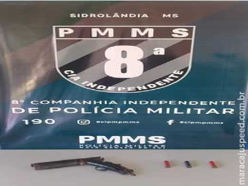 Polícia prende foragido da justiça em fazenda de Sidrolândia Polícia prende foragido da justiça em fazenda de Sidrolândia