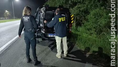 Polícia prende suspeito de estuprar uma mulher na frente da filha no PR Polícia prende suspeito de estuprar uma mulher na frente da filha no PR