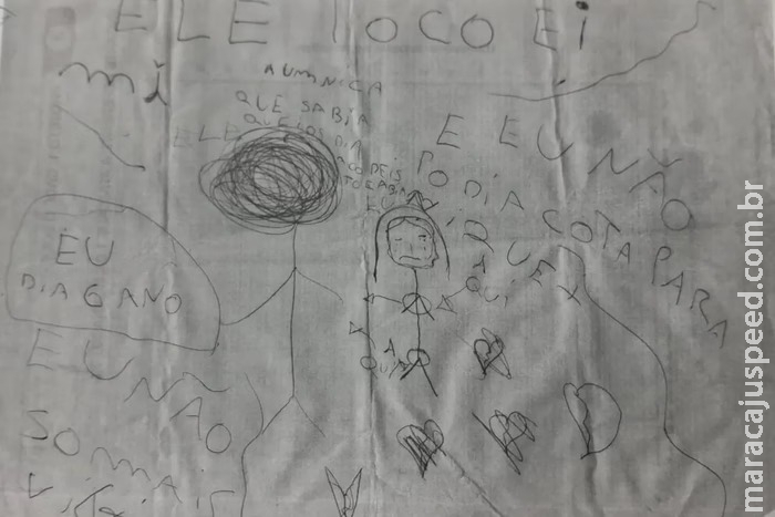 Tio é preso por estupro após desenho da vítima: Tio é preso por estupro após desenho da vítima: