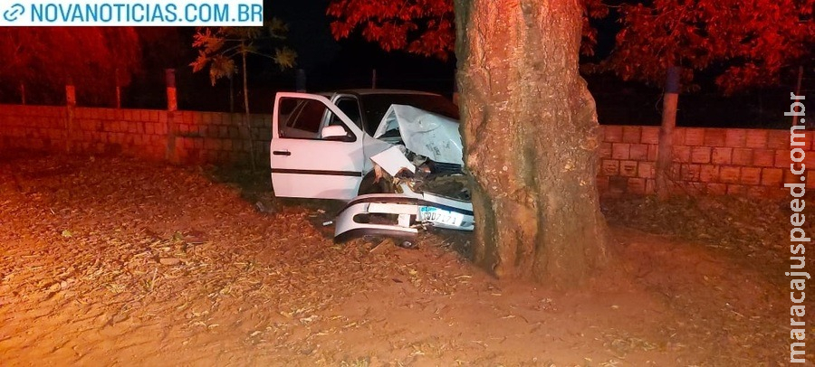 Três pessoas ficam feridas em acidente na MS-267, em Batayporã Três pessoas ficam feridas em acidente na MS-267, em Batayporã