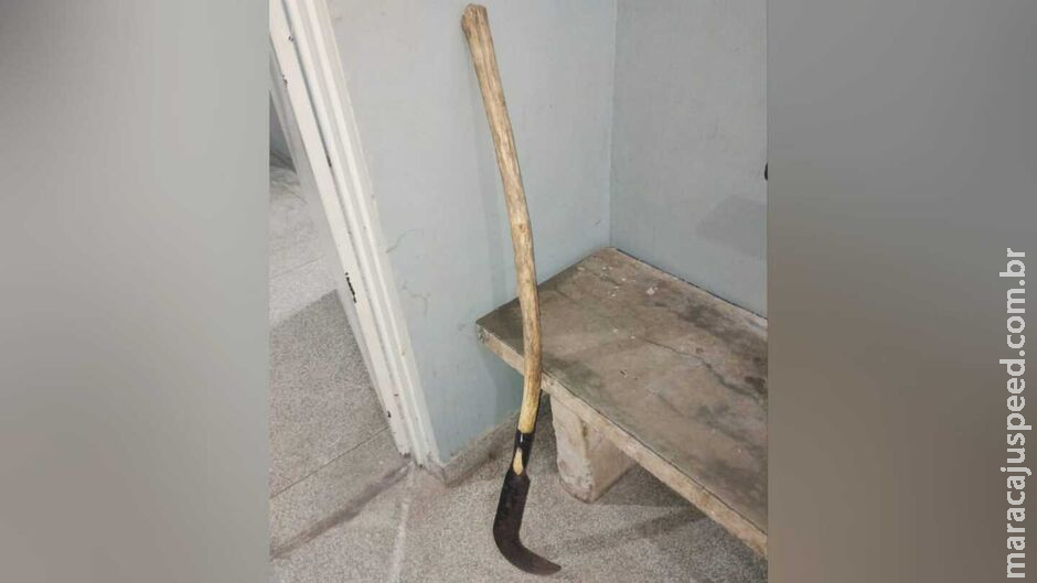 Após defender irmãs de assédio, jovem é ameaçado com foice em Bataguassu