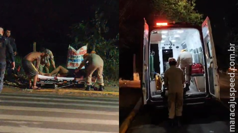 Bombeiros resgatam mulher em surto dentro de córrego na Ernesto Geisel Bombeiros resgatam mulher em surto dentro de córrego na Ernesto Geisel