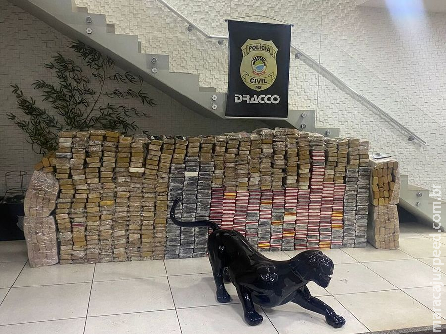 Carga de R$ 35 milhões em drogas é apreendida em casa de traficante no Nova Campo Grande Carga de R$ 35 milhões em drogas é apreendida em casa de traficante no Nova Campo Grande