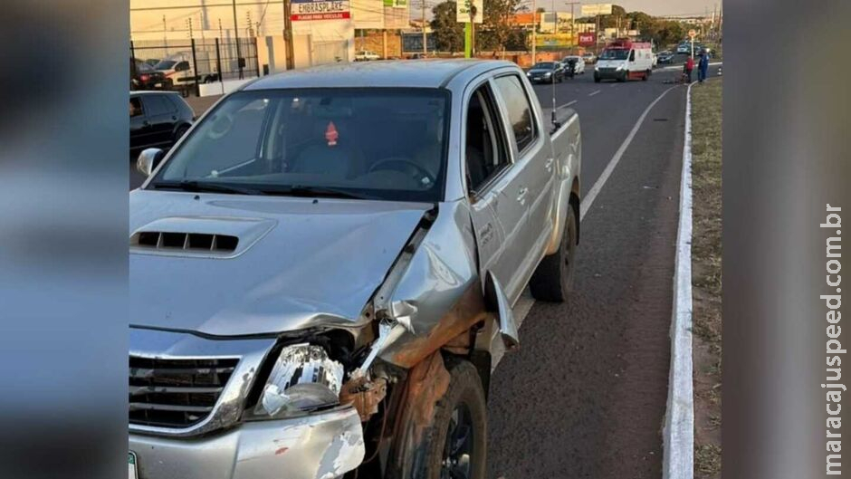 Ciclista atingido por caminhonete na Gury Marques morre na Santa Casa Ciclista atingido por caminhonete na Gury Marques morre na Santa Casa