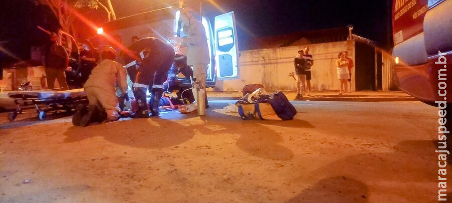 Ciclista é atropelado e fica gravemente ferido em Três Lagoas Ciclista é atropelado e fica gravemente ferido em Três Lagoas