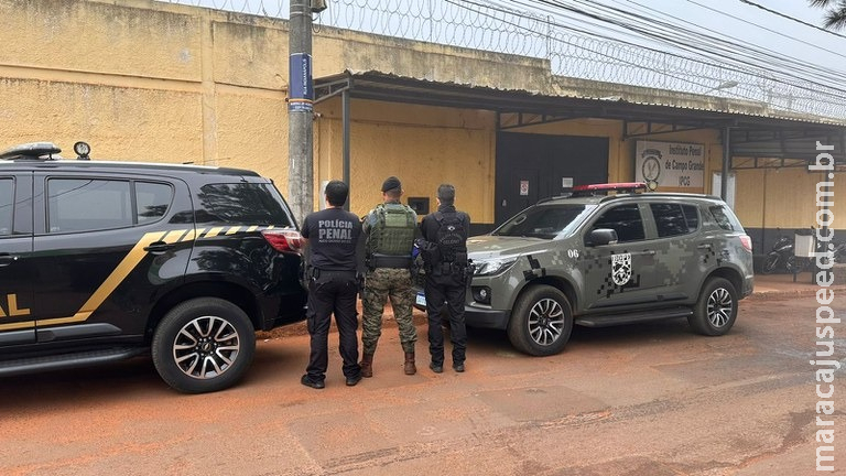 Detento é encontrado morto em cela do Instituto Penal de Campo Grande Detento é encontrado morto em cela do Instituto Penal de Campo Grande