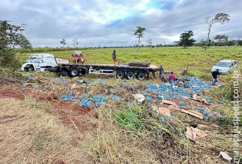 Dez pessoas são indiciadas por saque de carga de cerveja na MS-276