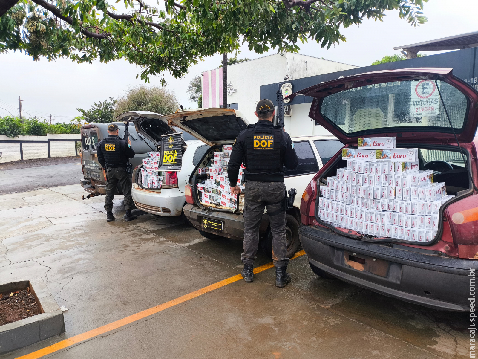 DOF apreende quase R$ 200 mil em materiais ilegais em Maracaju DOF apreende quase R$ 200 mil em materiais ilegais em Maracaju
