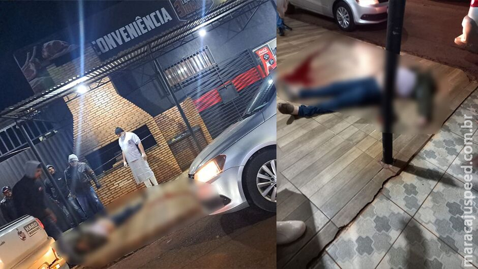 Homem é baleado por dupla em motocicleta em Ponta Porã Homem é baleado por dupla em motocicleta em Ponta Porã