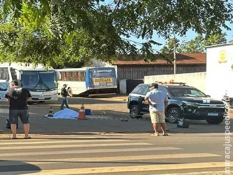Idosa morta atropelada em Glória de Dourados é identificada Idosa morta atropelada em Glória de Dourados é identificada
