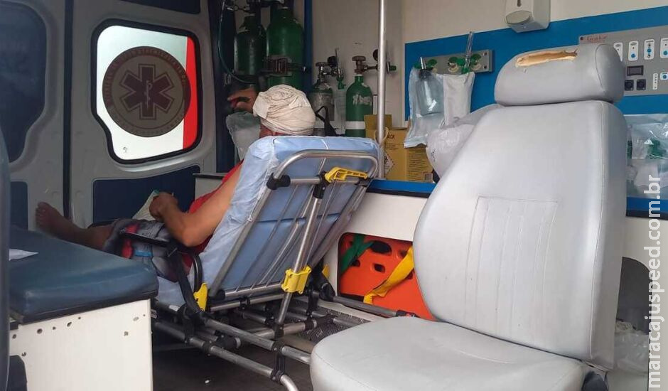 Idoso é ferido por Idoso é ferido por