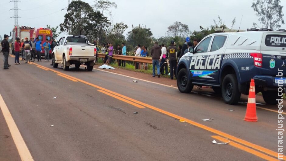 Indígena morre após ser atropelado por caminhonete em avenida de Dourados Indígena morre após ser atropelado por caminhonete em avenida de Dourados