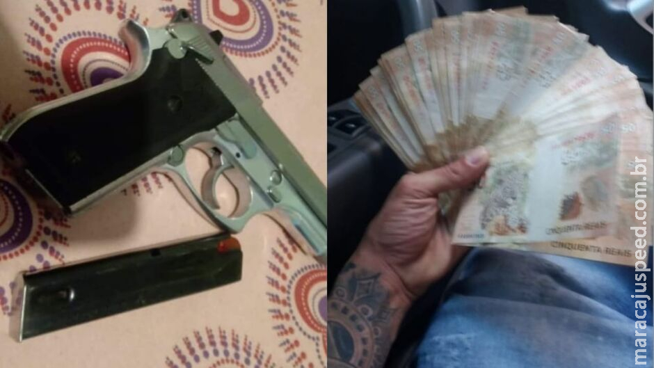 Ladrão morto em confronto ostentava arma e dinheiro nas redes sociais Ladrão morto em confronto ostentava arma e dinheiro nas redes sociais