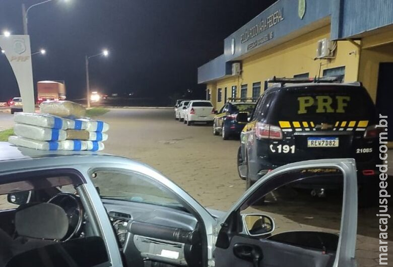 Maconha que saiu de MS com destino ao Paraná é apreendida durante abordagem Maconha que saiu de MS com destino ao Paraná é apreendida durante abordagem