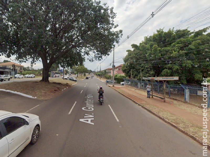 Motociclista é detido por moto adulterada e direção perigosa na Av. Gunter Hans Motociclista é detido por moto adulterada e direção perigosa na Av. Gunter Hans