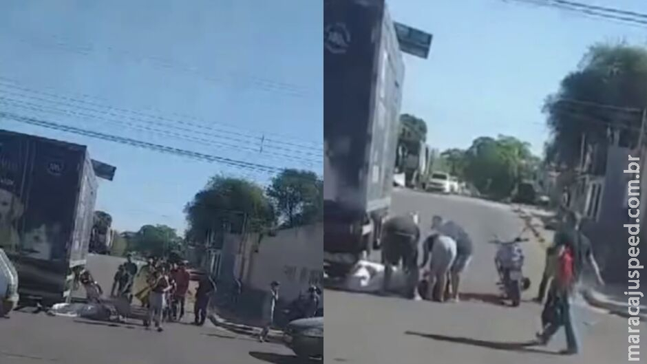 Motociclista gravemente ferida em acidente com caminhão segue hospitalizada em Corumbá Motociclista gravemente ferida em acidente com caminhão segue hospitalizada em Corumbá