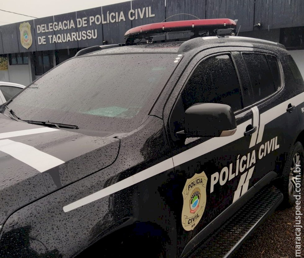 Mulher acusada de matar o marido em Taquarussu é presa pela Polícia Civil Mulher acusada de matar o marido em Taquarussu é presa pela Polícia Civil