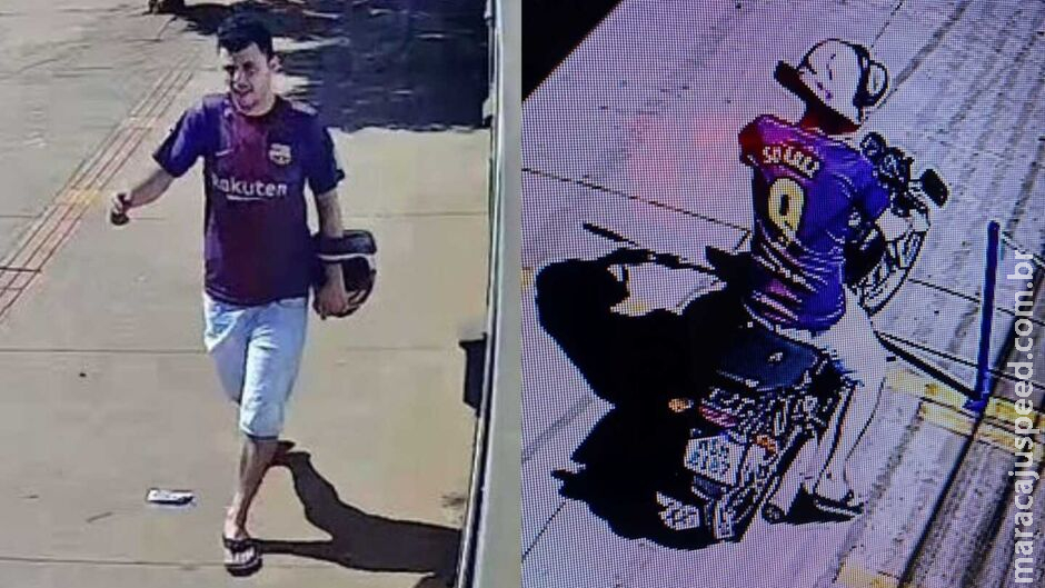 Na cara dura, ladrão leva moto de trabalhador no Aero Rancho Na cara dura, ladrão leva moto de trabalhador no Aero Rancho