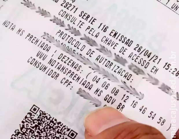 Nota MS Premiada sorteia prêmio de R$ 300 mil na próxima terça Nota MS Premiada sorteia prêmio de R$ 300 mil na próxima terça