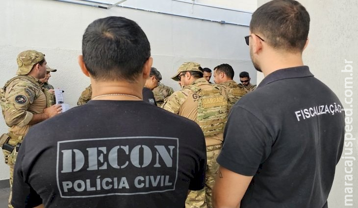 Operação conjunta combate venda ilegal de cigarros em Campo Grande Operação conjunta combate venda ilegal de cigarros em Campo Grande