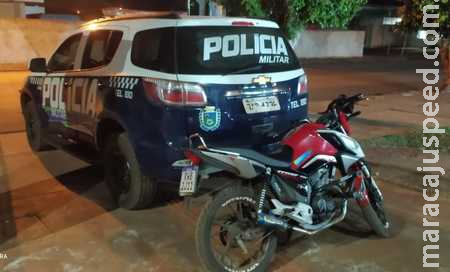 PM apreende motocicleta e conduz condutor à Delegacia por manobras perigosas no Bairro São Bento PM apreende motocicleta e conduz condutor à Delegacia por manobras perigosas no Bairro São Bento