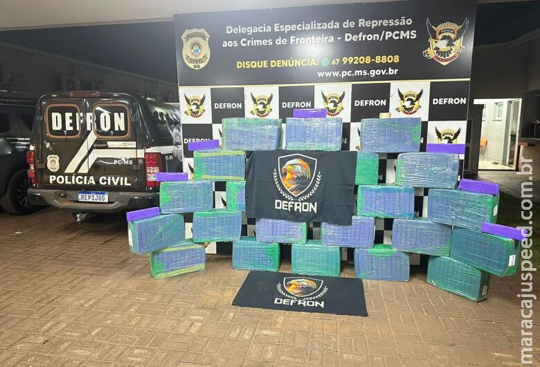Polícia apreende quase meia tonelada de maconha em depósito abandonado