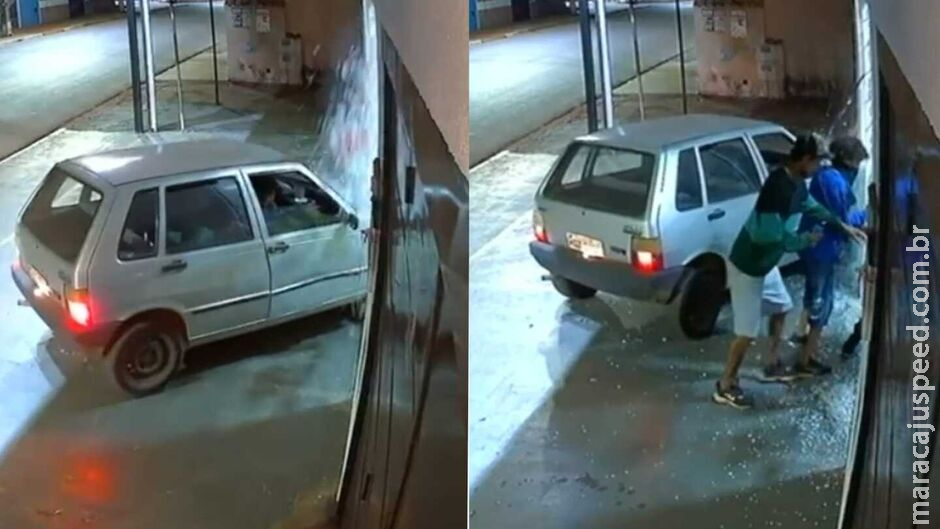 Premeditado: ladrões agiram em menos de 1 minuto em furto no São Jorge da Lagoa Premeditado: ladrões agiram em menos de 1 minuto em furto no São Jorge da Lagoa