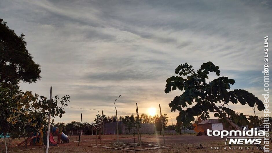 Previsão aponta para calorão acima da média antes de esperada frente fria em MS Previsão aponta para calorão acima da média antes de esperada frente fria em MS