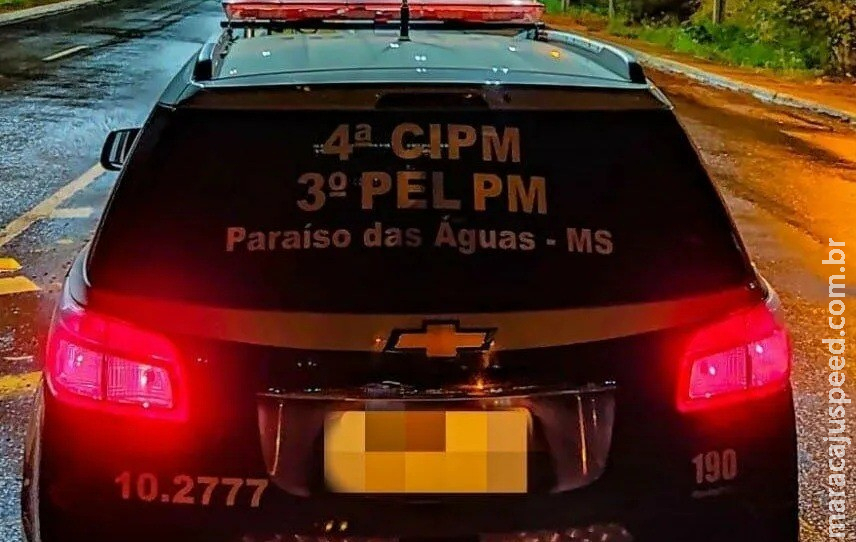 Taradão só de cueca é preso tentando invadir casa em Paraíso das Águas