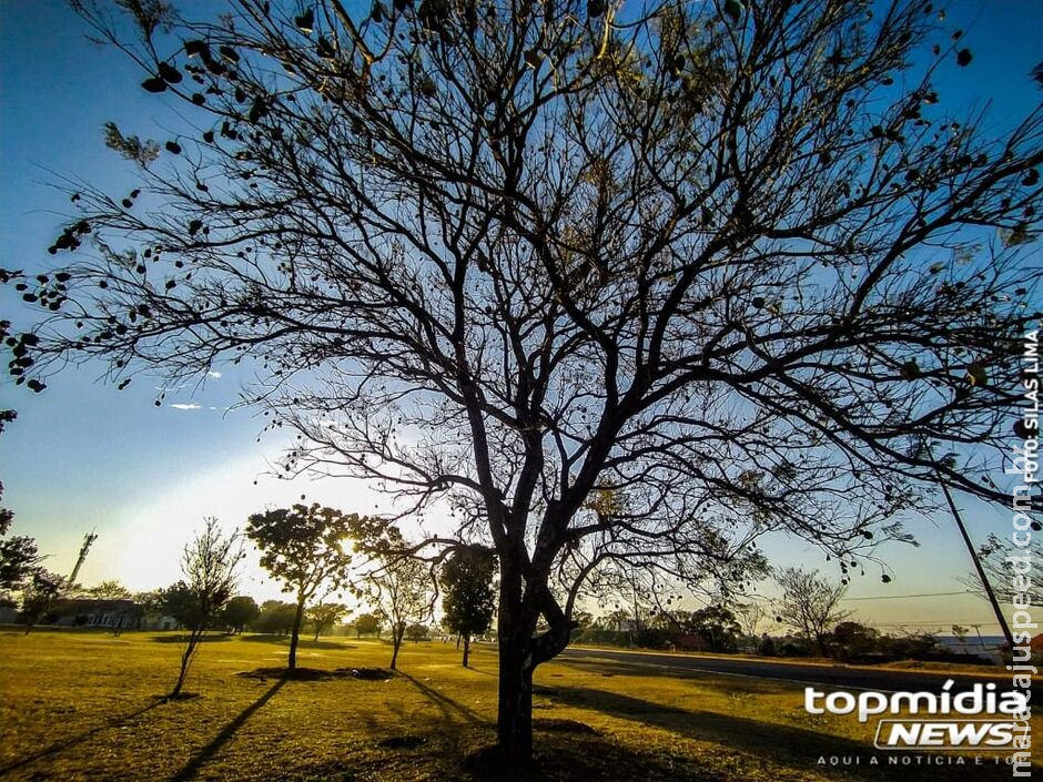 Temperaturas começam a subir e tempo permanece firme nesta terça-feira em MS Temperaturas começam a subir e tempo permanece firme nesta terça-feira em MS