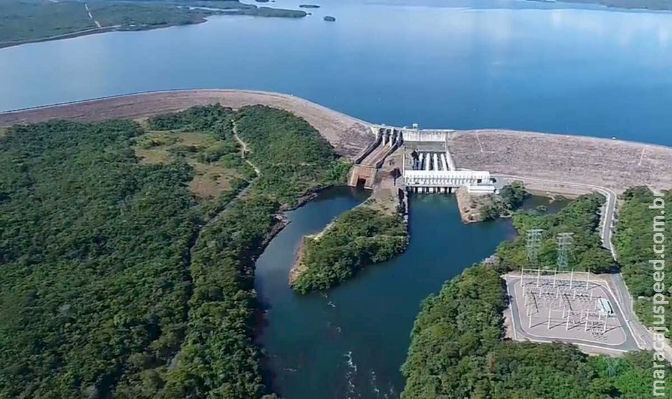 Usina libera água extra e freia ritmo da seca histórica do Rio Paraguai Usina libera água extra e freia ritmo da seca histórica do Rio Paraguai