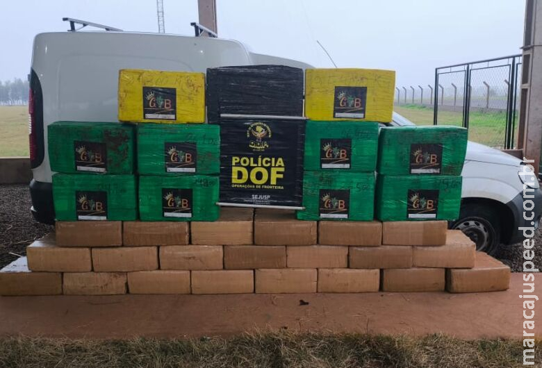 Veículo com mais de 700 quilos de maconha que seguia para Naviraí é apreendido em Amambai Veículo com mais de 700 quilos de maconha que seguia para Naviraí é apreendido em Amambai