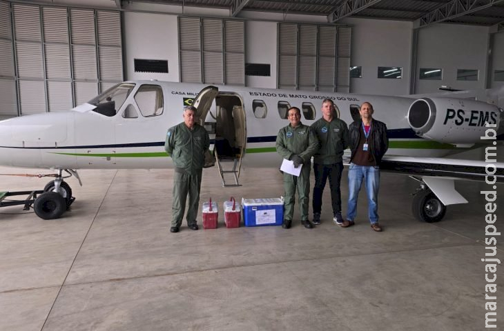 Voo pela vida: Governo de MS mobiliza aeronave para garantir transplante de órgãos Voo pela vida: Governo de MS mobiliza aeronave para garantir transplante de órgãos