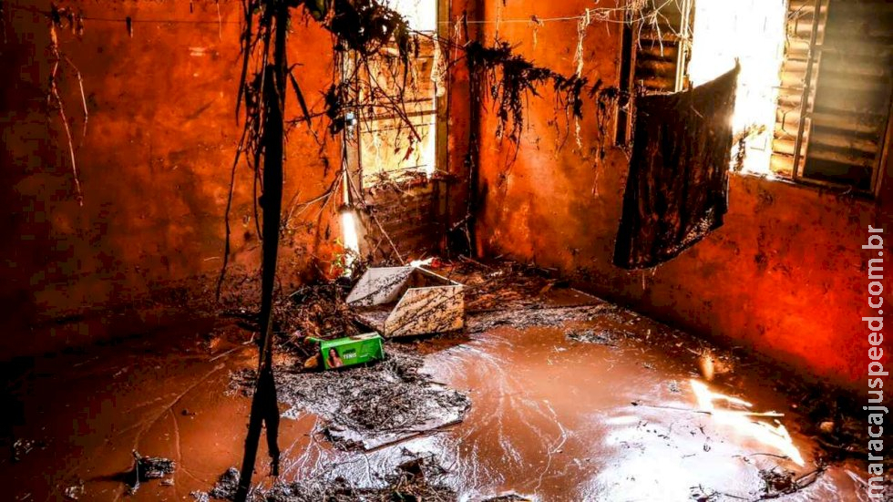 Ao menos 11 propriedades foram afetadas com rompimento de barragem, diz MPMS Ao menos 11 propriedades foram afetadas com rompimento de barragem, diz MPMS